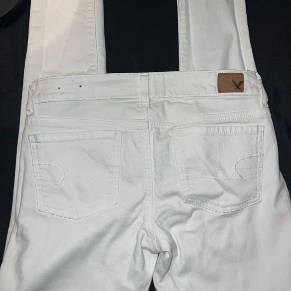 American Eagle Outfitters White Skinny Jean US 6 - Picture 4 of 6